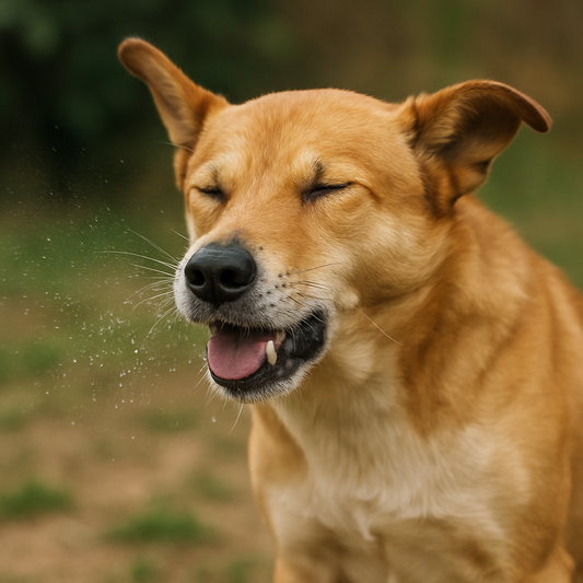 【🐶犬がくしゃみを連発する理由とは?愛犬の健康サインを見逃さないために】