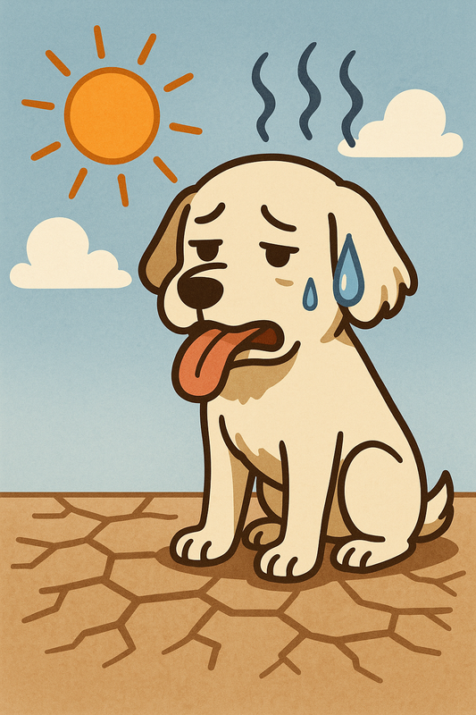 【室内派の子も注意】真夏に多い隠れ脱水症状とその防ぎ方🌞🐶