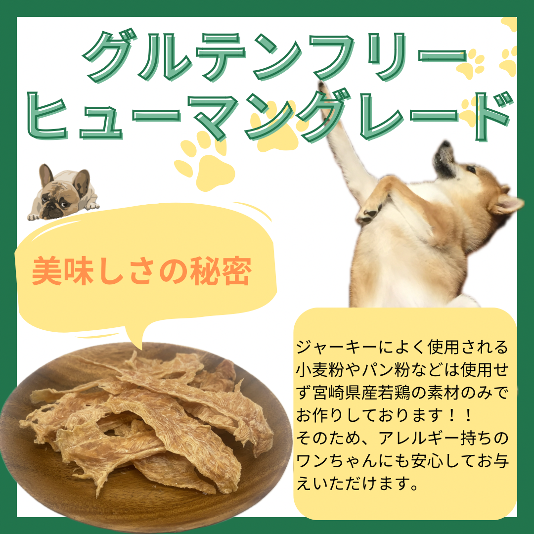 宮崎県産若鶏胸肉じゃーきー【国産・無添加・手作り】