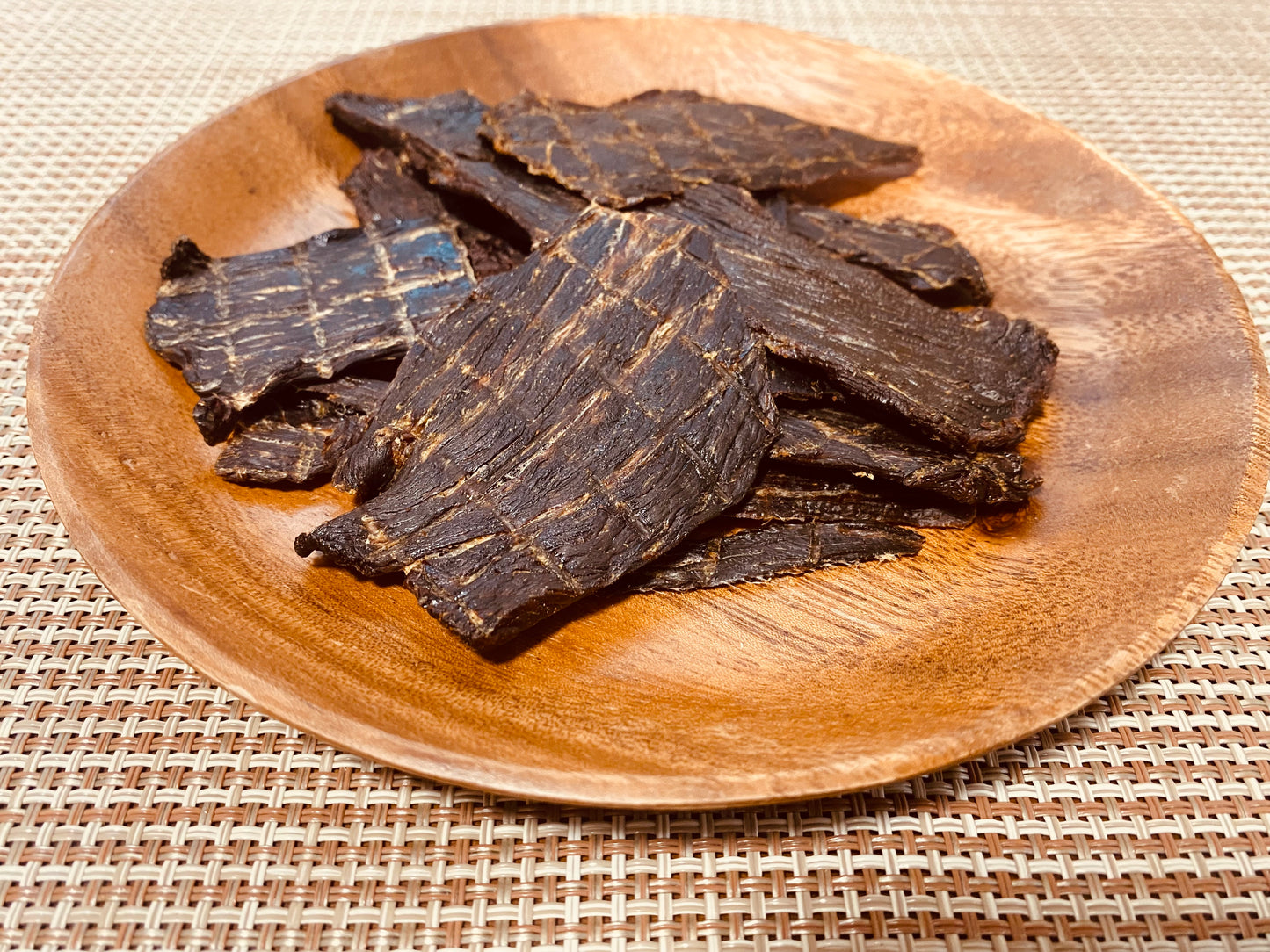 馬刺し用赤身で作った馬肉ジャーキー【脂身徹底除去】