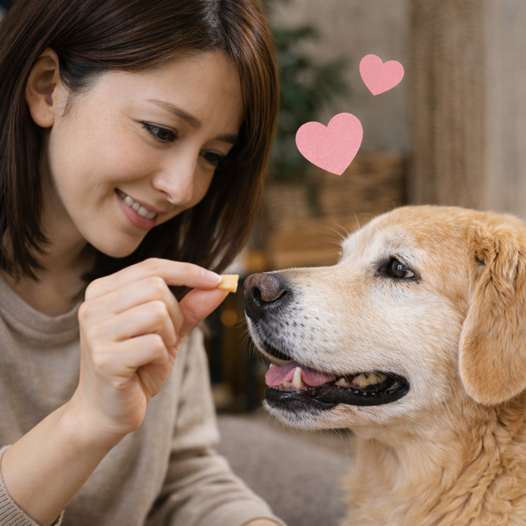 おやつはご褒美じゃなくコミュニケーション 🐶🍪