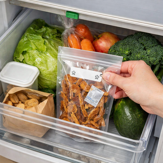冬の乾燥にご注意！犬のおやつ、長持ちさせる保存のコツ🐾