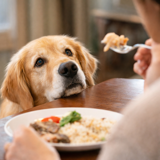 🐾 犬に人間の食べ物をあげてもいい？意外と多いNG食材