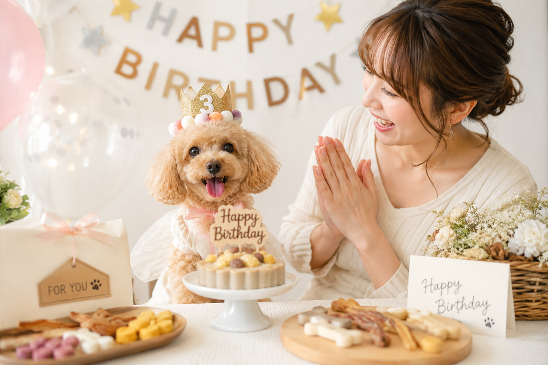 誕生日や記念日におすすめの犬用おやつギフトの選び方