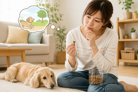 運動不足の犬に気を付けたい食生活🐶🍚