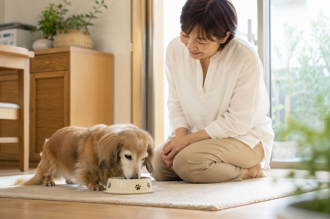 シニア犬の食事、若い頃と同じで大丈夫？🐶🍚