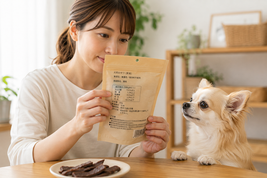 犬のおやつの「無添加」って何が無添加？