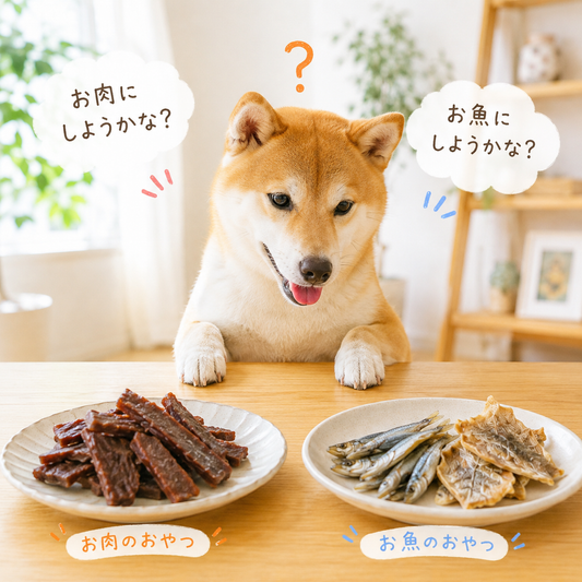 愛犬はお肉派？お魚派？🐶🍖🐟
