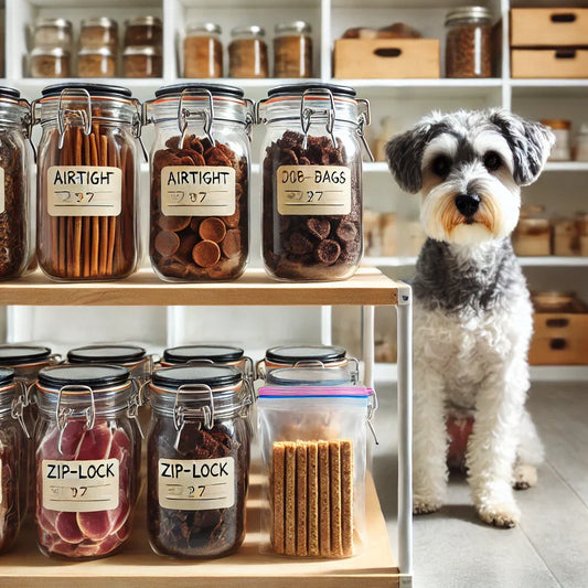 カビや劣化を防ぐ！犬のおやつの正しい保管と見直しポイント